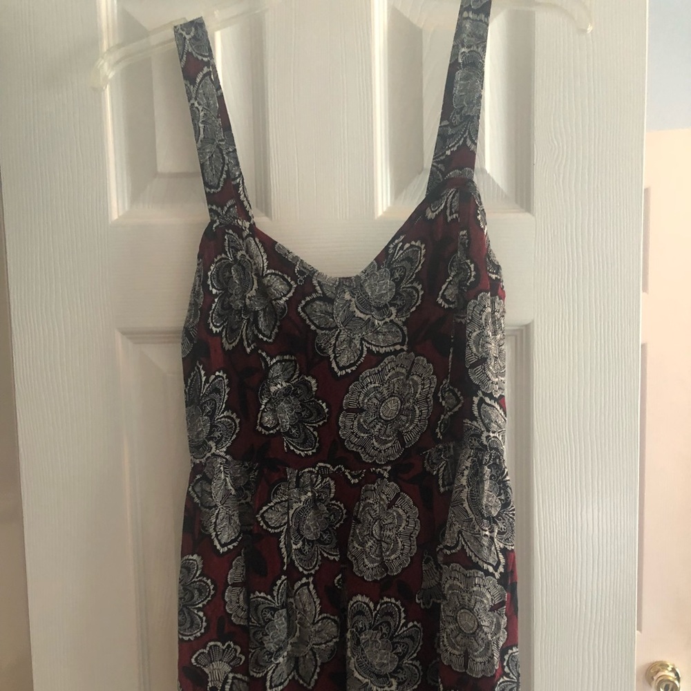Black and red dress